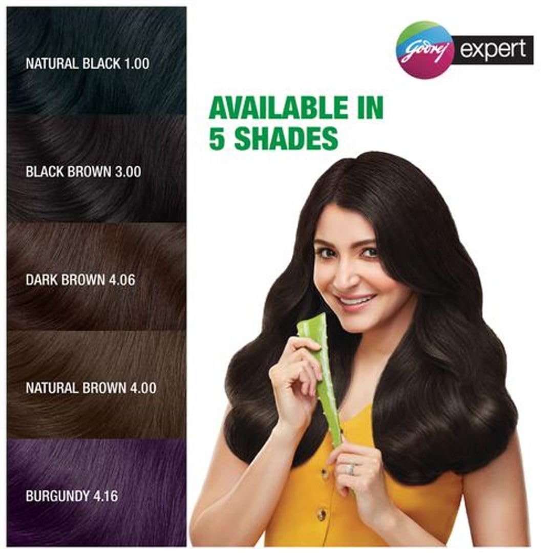 Godrej Expert Creme Hair Colour Natural Black 20G+20Ml