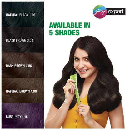 Godrej Expert Creme Hair Colour Natural Black 20G+20Ml