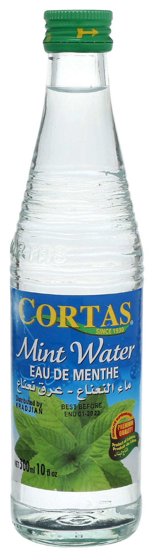 Cortas, Mint Water Single, 10 Fl Oz