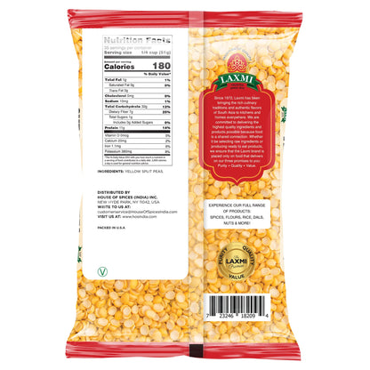 Laxmi Yellow Split Pea 4 lbs - Food / Masala / Dal