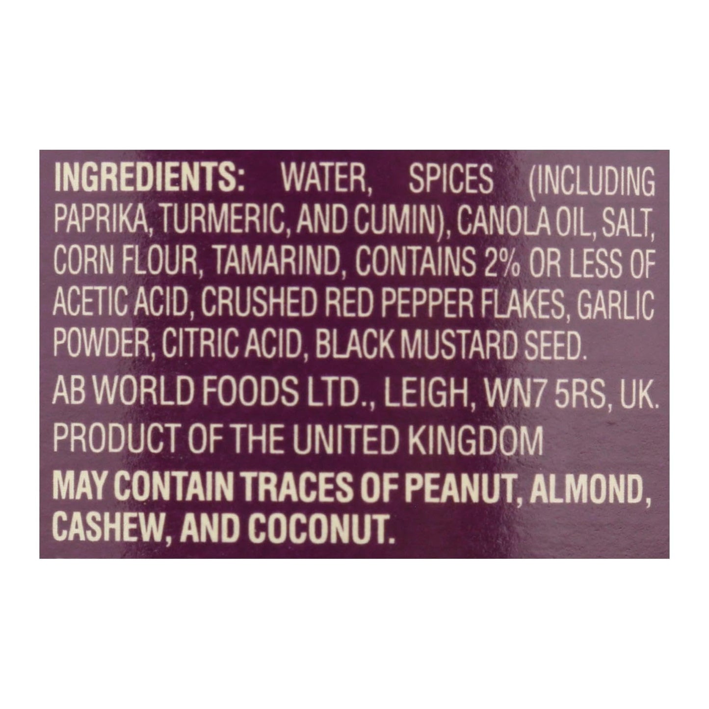 Patak's Madras Curry Paste (Cooking Sauce), 10 Ounces (Case of 6)