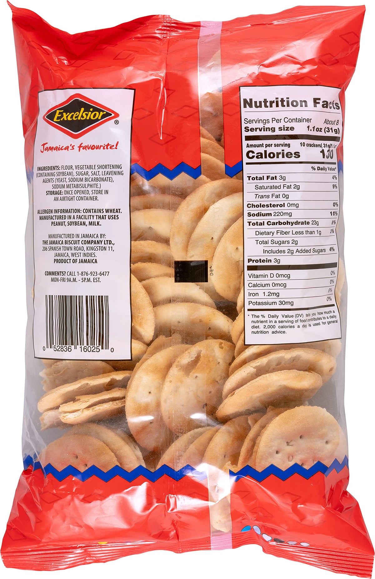 Excelsior Cream Crackers 7 Ounce (Pack of 12)