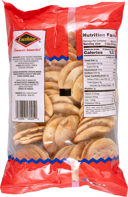 Excelsior Cream Crackers 7 Ounce (Pack of 12)