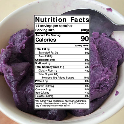 Masagana Ube Sweet Purple Yam Spread (2 Pack, Total of 24oz)