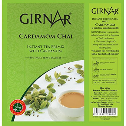 GIRNAR Instant PREMIX CHAI(Tea) with Cardamom 220gm