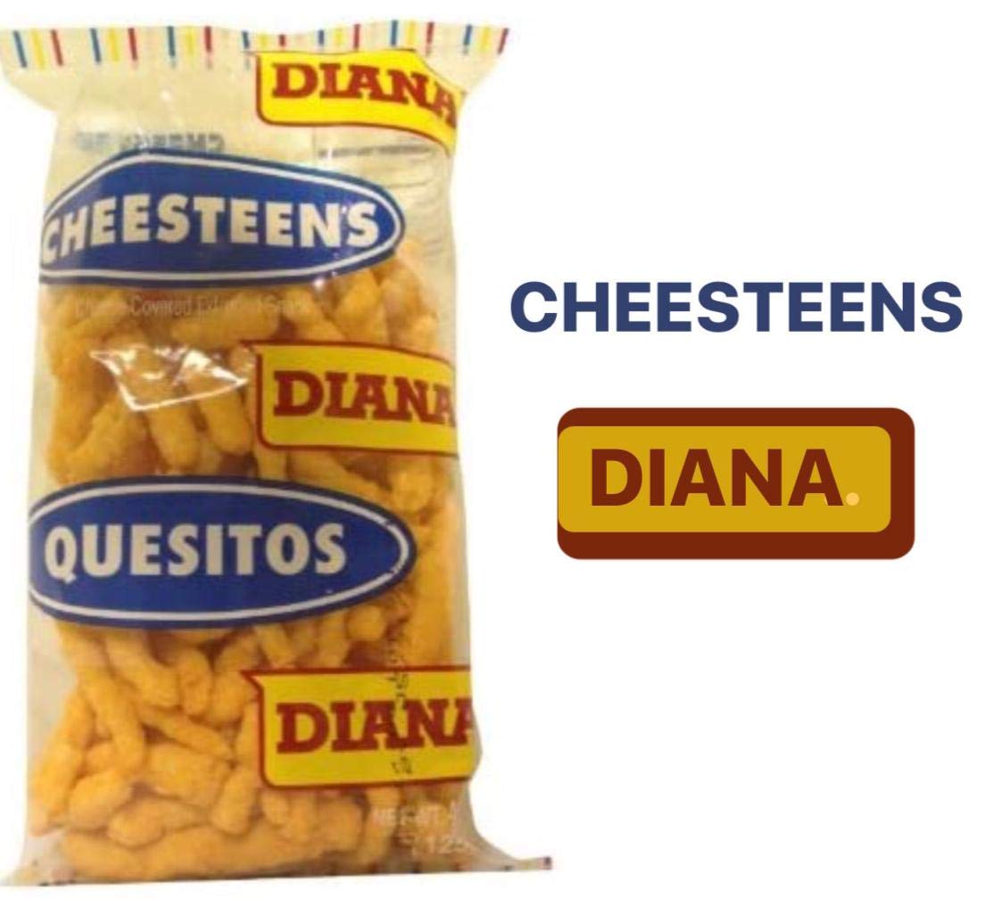 Diana Cheesteen Snack 4.40 oz - Quesitos, Cheese Flavored Cookies