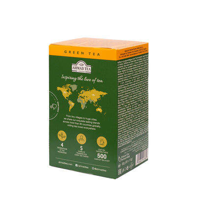 Ahmad Tea Green Tea, Mango & Lychee Teabags, 20 ct (Pack of 1) - Caffeinated & Sugar-Free