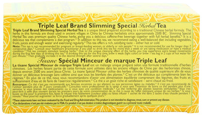 Triple Leaf Brand Slimming Special Tea, 20-Count