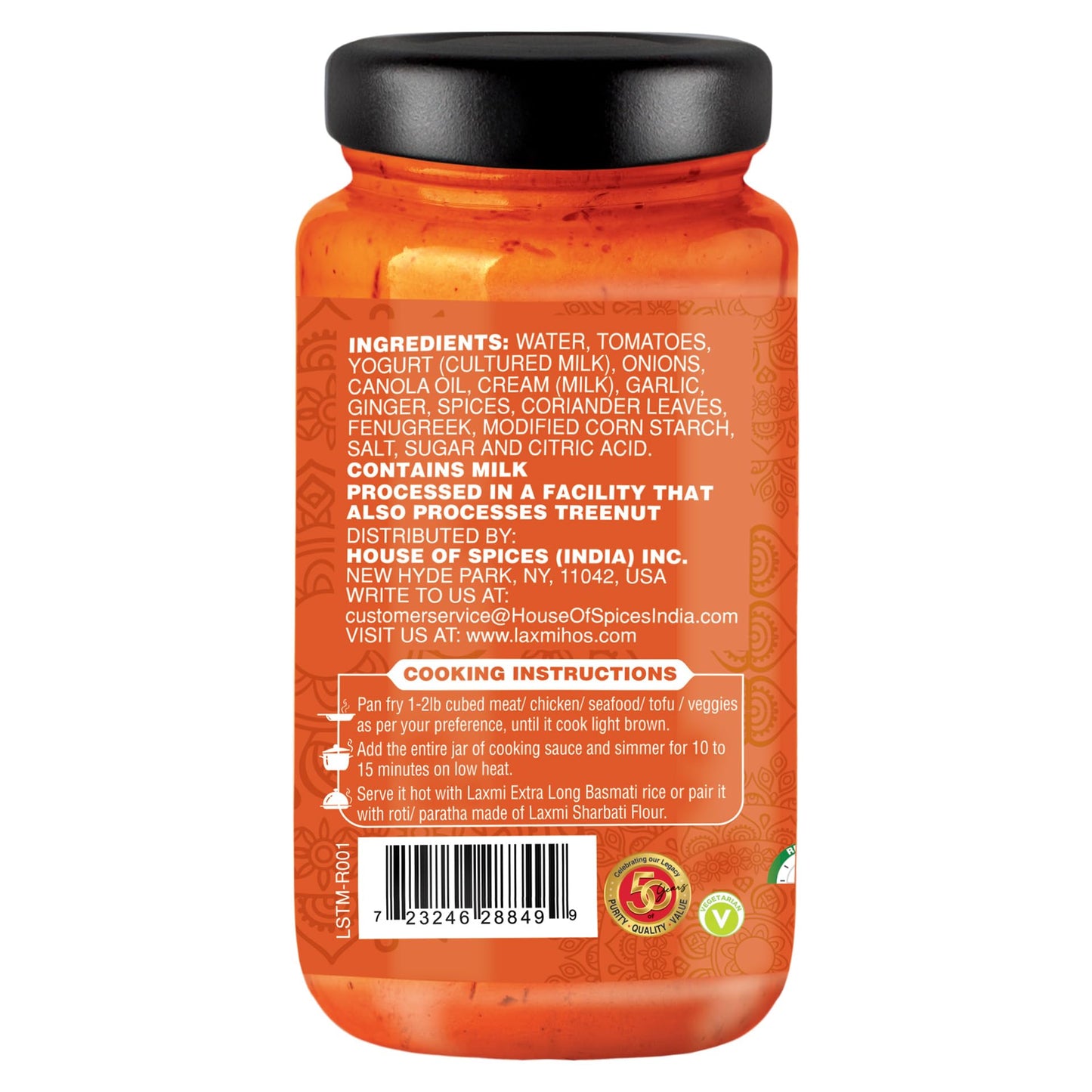 LAXMI Tikka Masala Sauce 12.50 Oz
