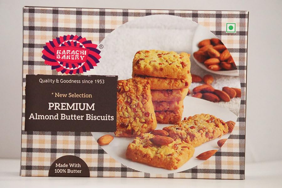 Karachi Bakery Premium Almond Butter Cookies