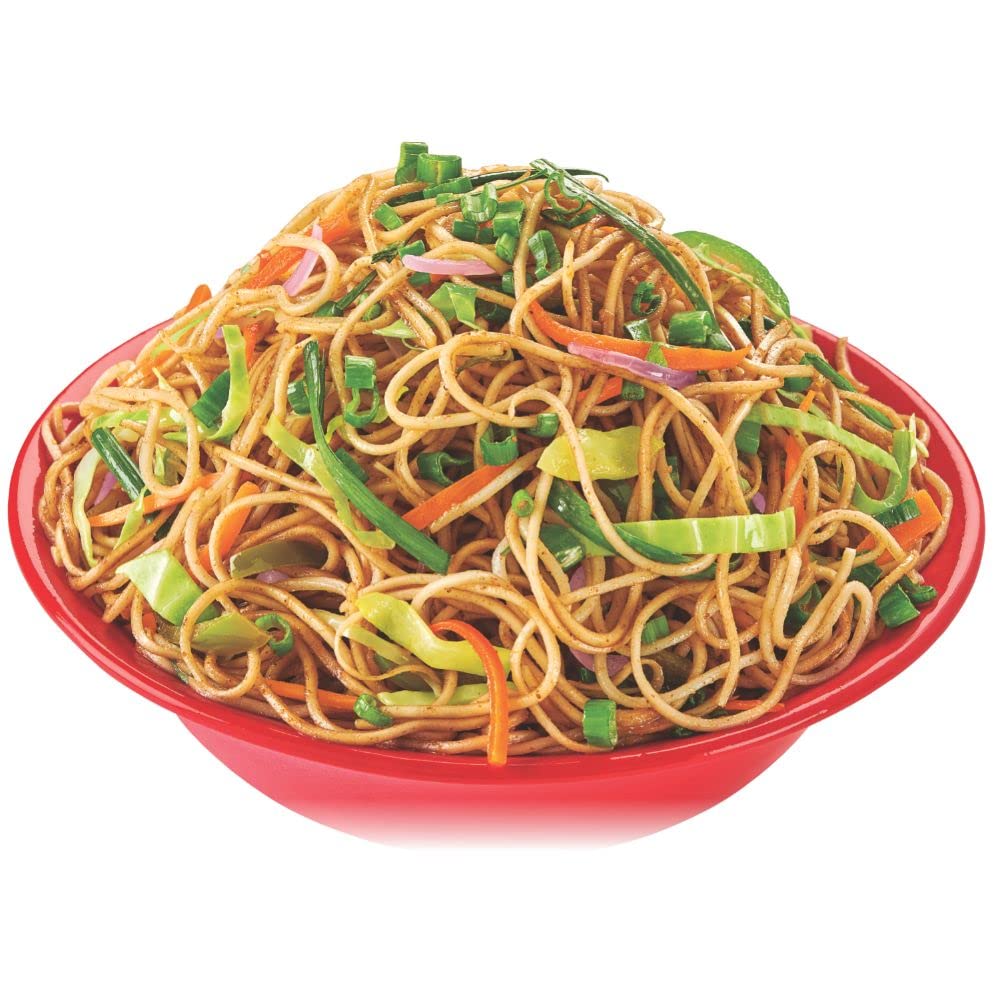 Chings Just Soak Chowmein with Free Masala Pouch | Ready in 5 Minutes | Non-Sticky Chowmein Noodles | 140 gm