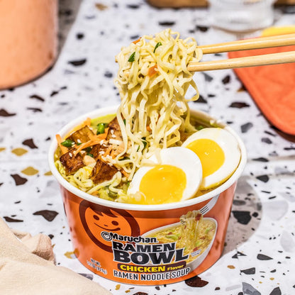 Maruchan Bowl Chicken, 3.31 Oz, Pack of 6