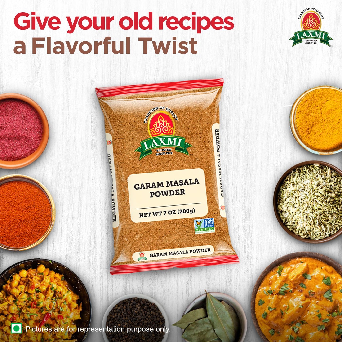 Laxmi Garam Masala 200 gms - Indian Spices