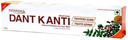 5 X PATANJALI Dant Kanti Tooth paste (200Gm) 100% Ayurvedic Divya Dental Care Oral Gum Care