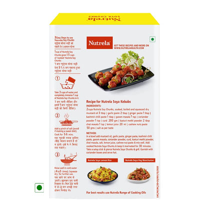 Nutrela, Soya Chunks, 200 Grams(gm)