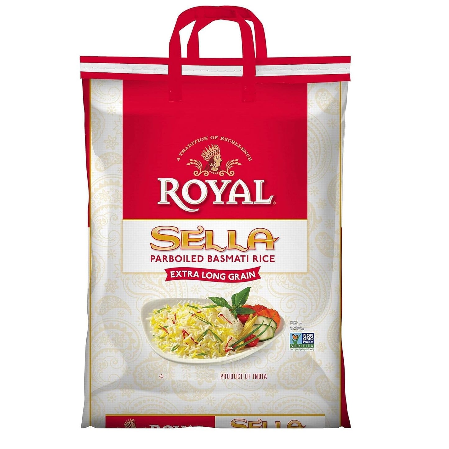 Royal Sella Xtra Long Grain Parboiled Basmati Rice 10 lbs