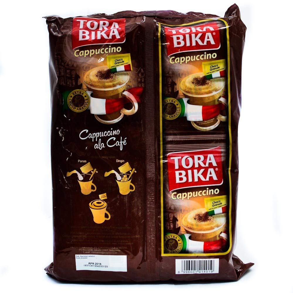 Torabika Cappuccino Instant Coffee 20-ct, 500 Gram