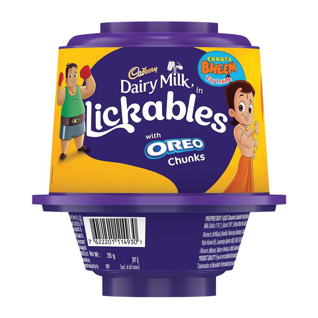 Cadbury Dairymilk Lickables With Oreo 20gm x 12