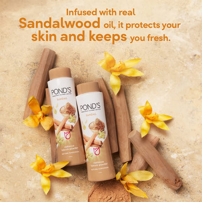 Ponds Sandal Talc (300g) - Indian Hair Products