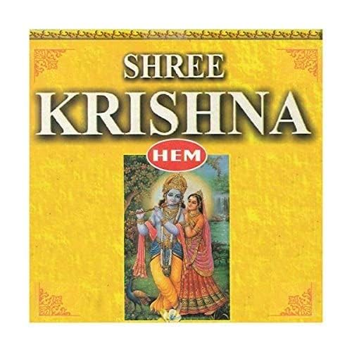 Shree Krishna - 20 Stick Hex Tube - HEM Incense