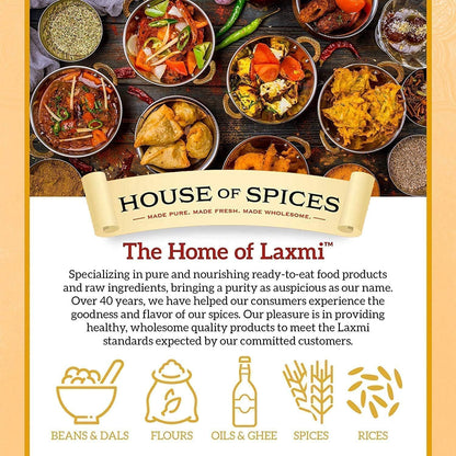 Laxmi Brand House of Spices, Ajwain Seeds, Bulk Spices, Non GMO, All Natural, Vegan, Product of India (12oz, Ajwain Seeds)