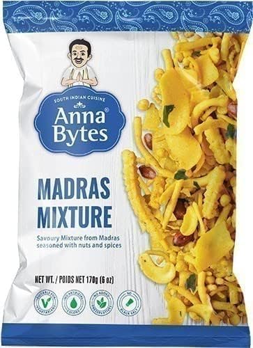 Anna Bytes Madras Mixture - Savoury Mix from Madras - Pack of 3