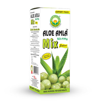 Basic Ayurveda Aloe Amla Mix Juice 480 Ml