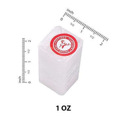 Deer Camphor Guaranteed 100% Pure Refined Camphor 4,8.12 or 15 Blocks Made in India (15)