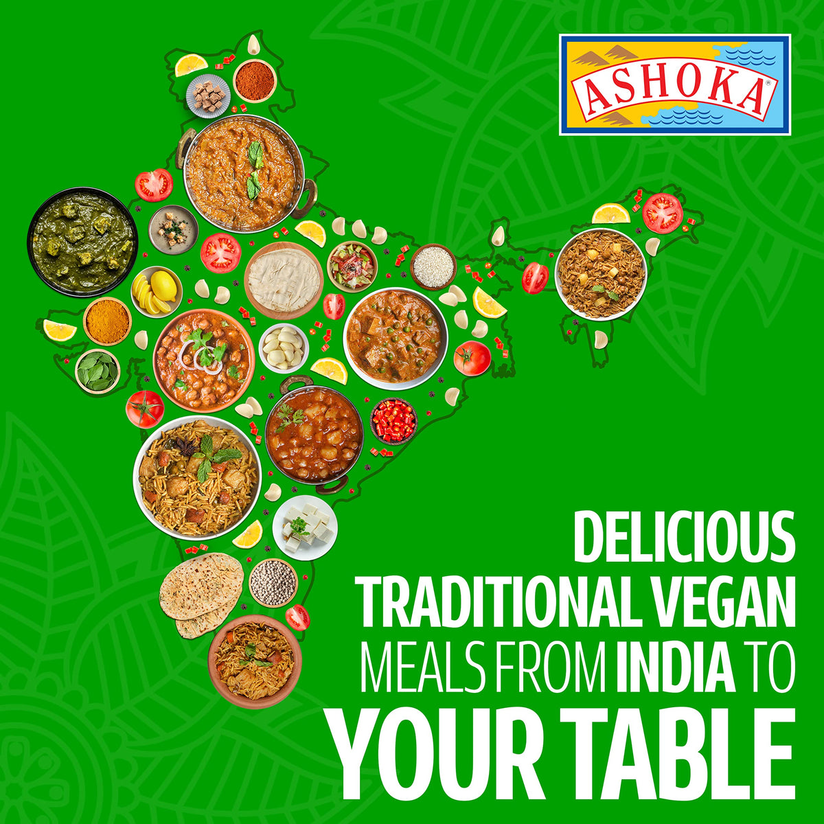 Ashoka Ready to Eat Since 1932, All-Natural, Black Gram & Kidney Beans, Great for the Outdoors, Heat & Serve Travel Friendly Box, Plant-Based, Gluten-Free & with No Preservatives, Vegan Pack of 10
