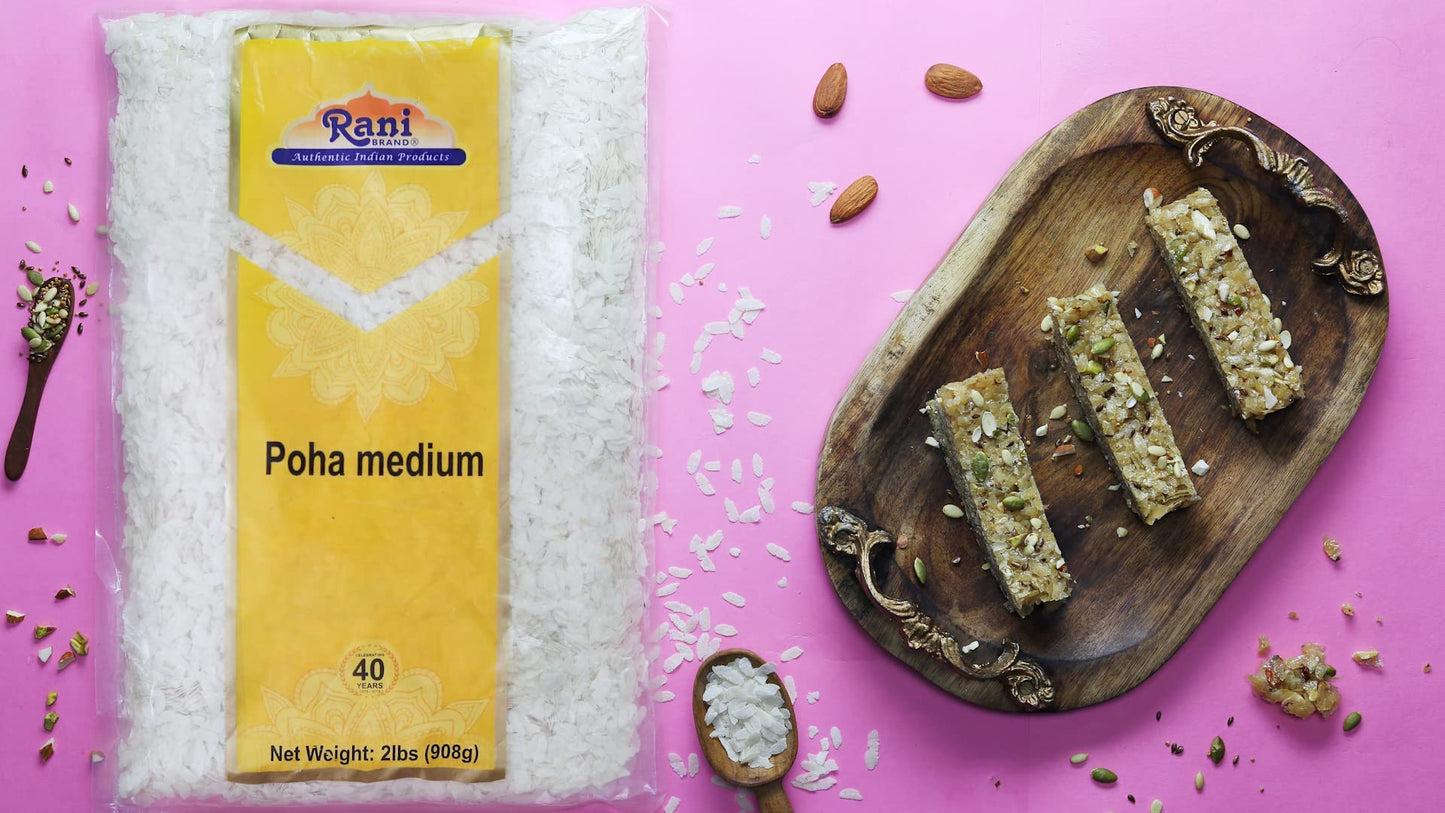 Poha Dagdi Extra Thick Poha 2 lb - Gourmet Indian Good
