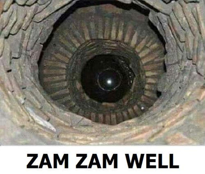 Mecca Zamzam Drinking Water 500ml/16.5 fl.oz. 4 Bottles