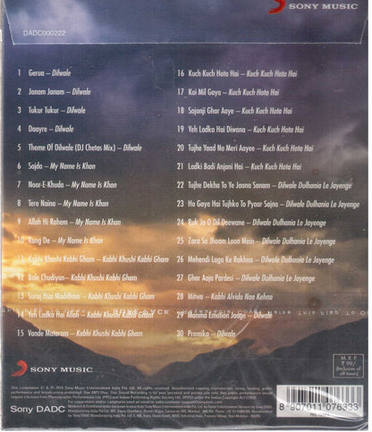 HITS OF SHAHRUKH AND KAJOL [Audio CD] SONU NIGAM, KUMAR SANU