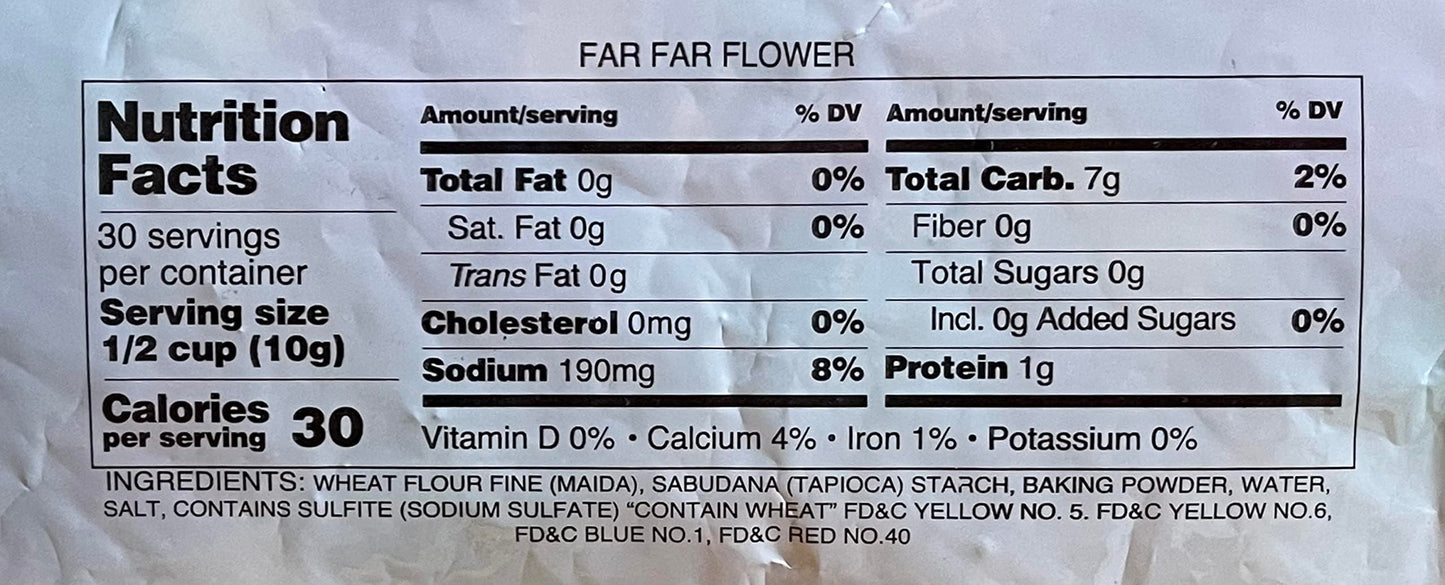 Swad Fryums Far Far Flower 300 gms - Food / Masala / Dal