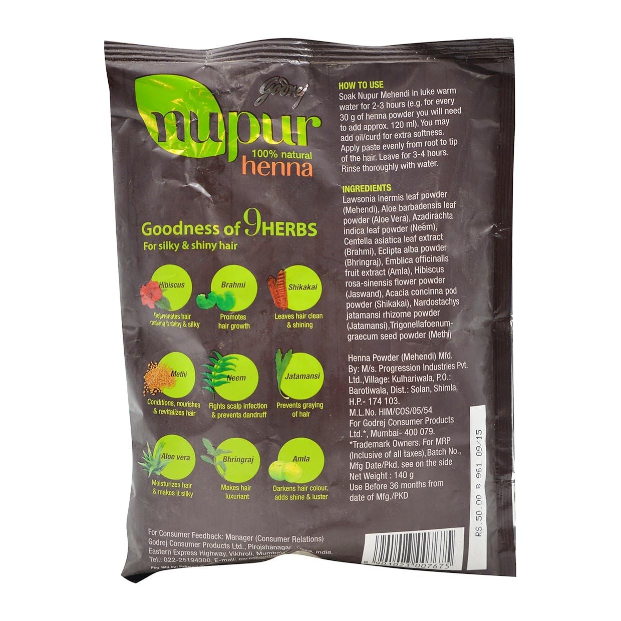 Godrej Nupur Heena, 150g