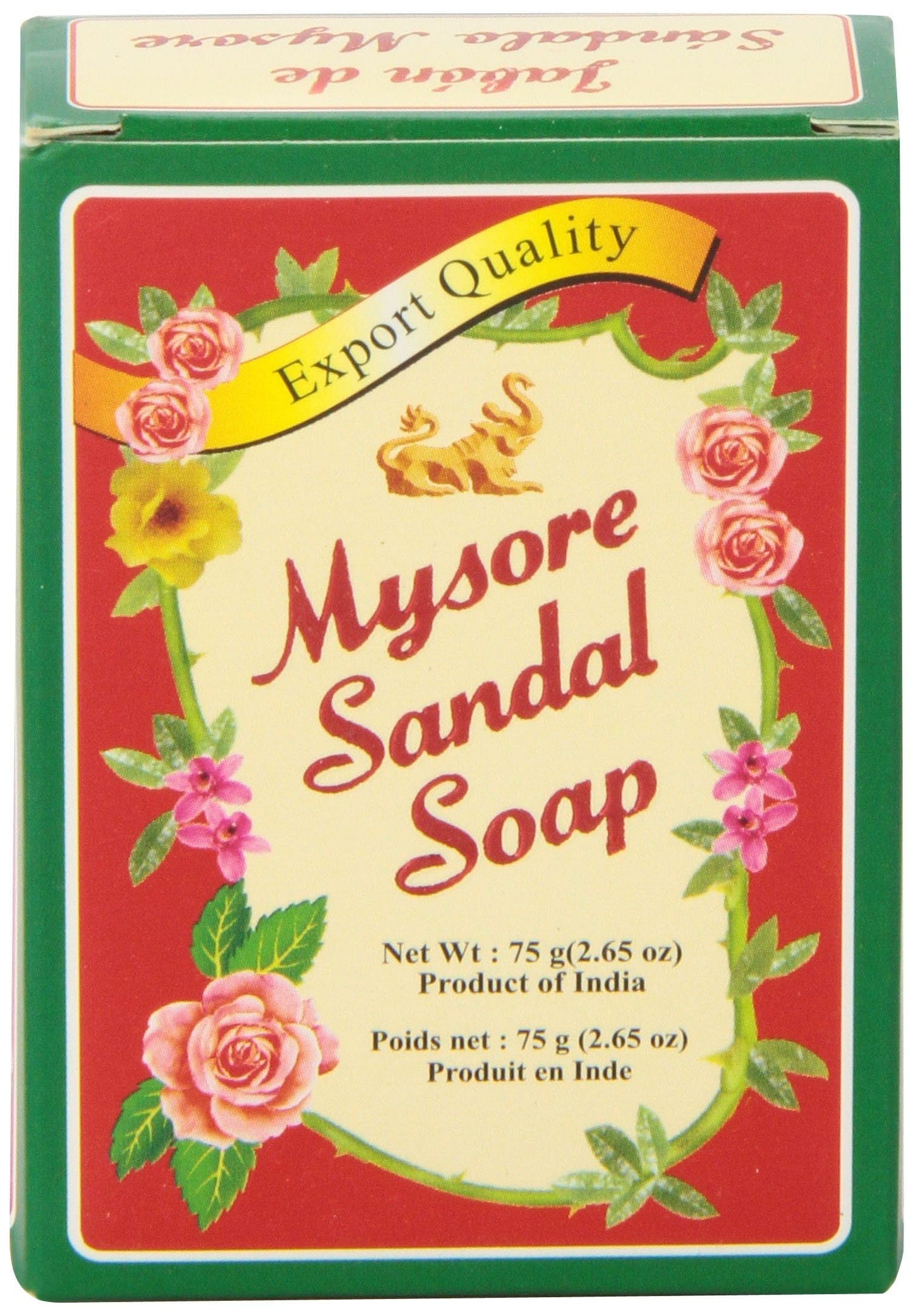 Mysore Sandal Soap 2.65 oz Box, (Pack of 12)