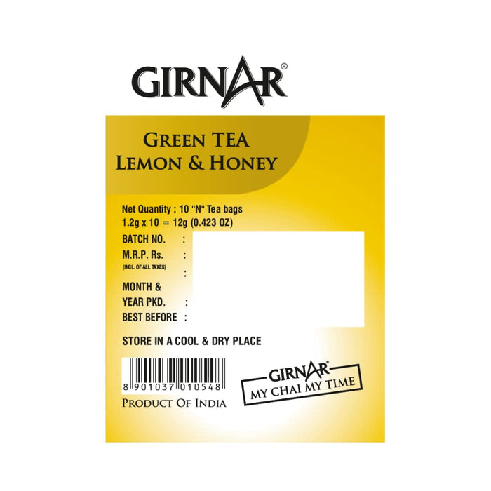 Girnar Green Tea Lemon & Honey (12G)