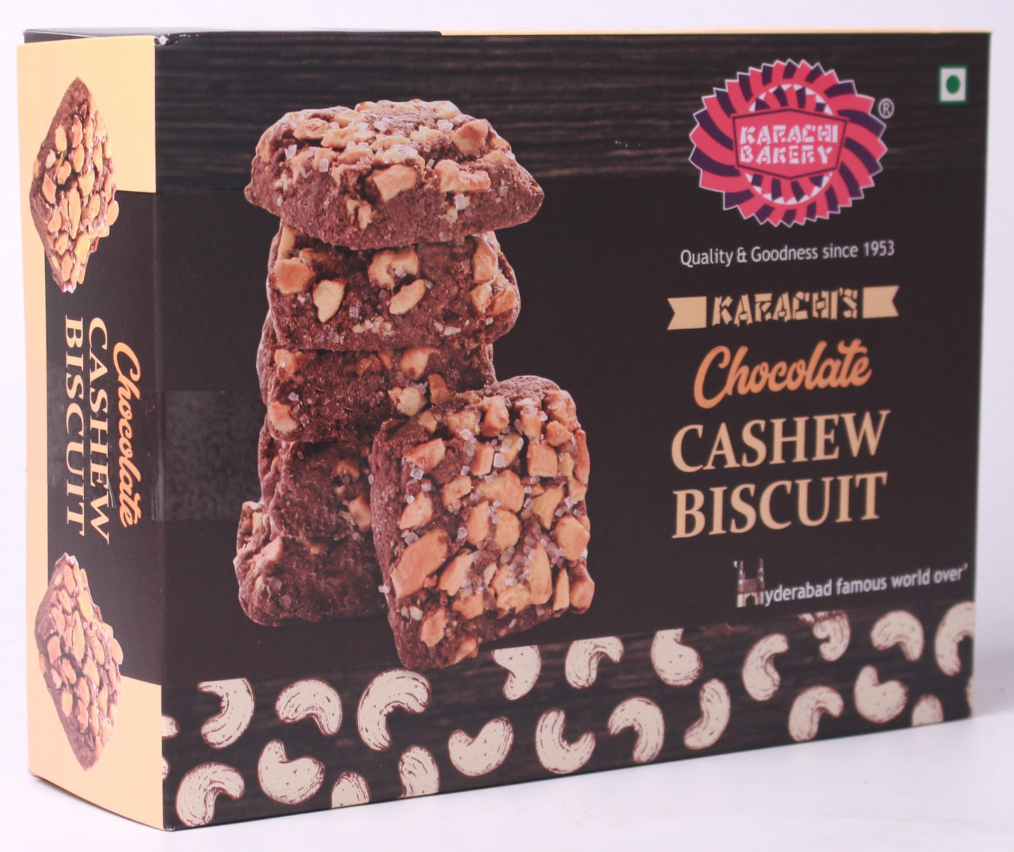 Karachi's Chocolate Cashew biscuits 400 gms