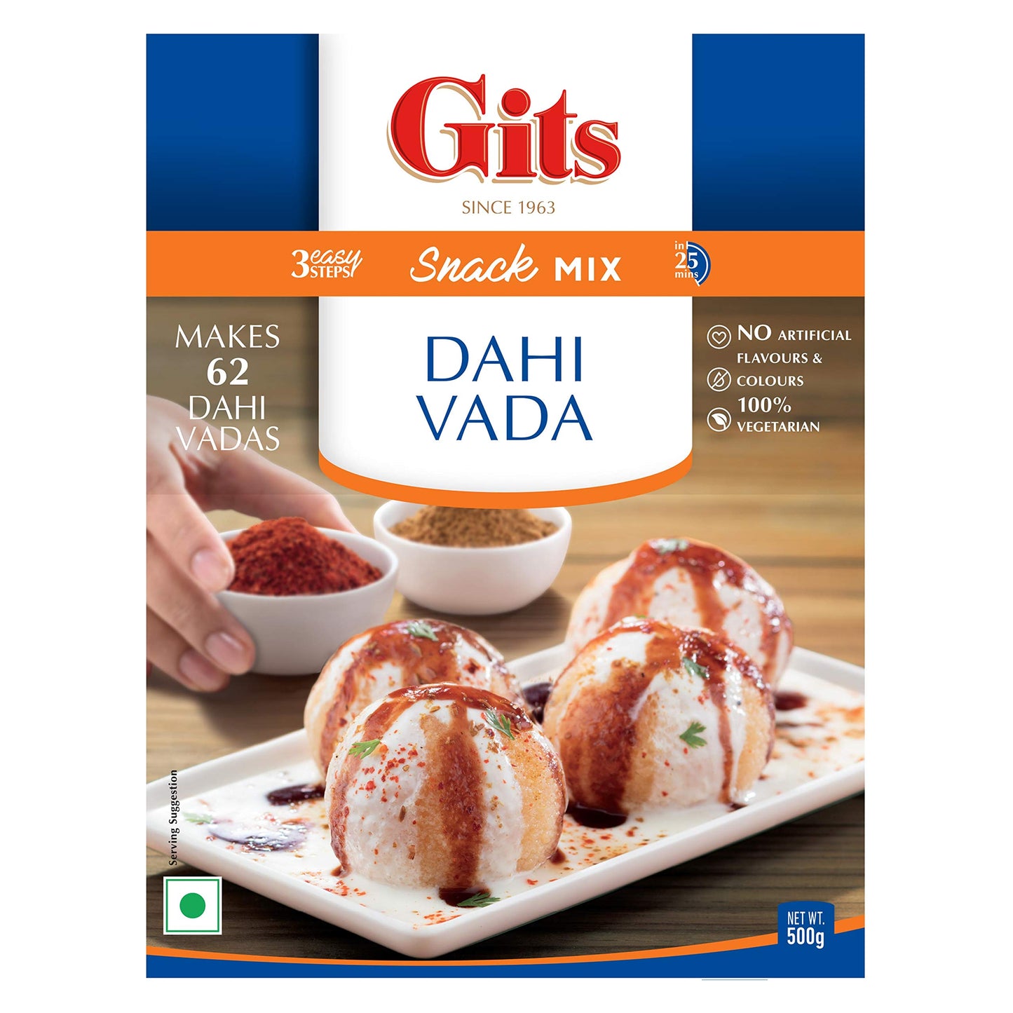 Gits Dahi vada instant mix 500 gms