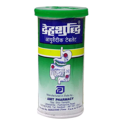 HerbalDeal Dehsuddhi Digest - Pack of 2 - Daily Digestive Formula - Ayurvedic Extract - Super Potent Extracts of Haritaki & Ginger + Nurturing Digestion Formula - 60 Tablets