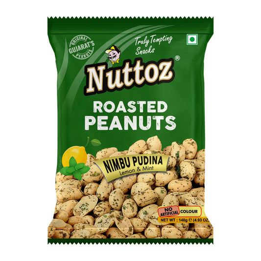 Nuttoz Roasted Nimbu Pudina Peanuts