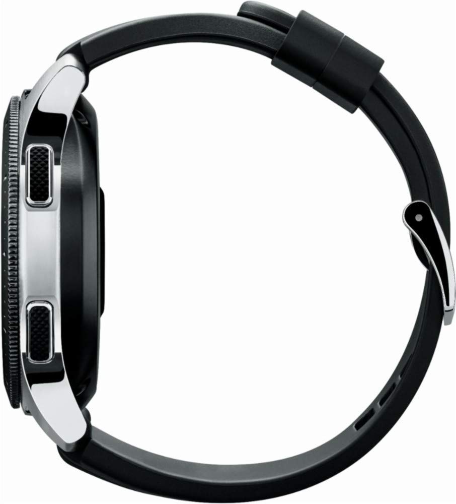 SAMSUNG SM-R805UZSAXAR Galaxy Watch Smartwatch 46mm Stainless Steel LTE GSM (Unlocked), Silver (Renewed)