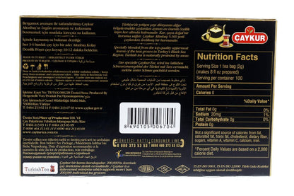 Caykur Altinbas Black Tea Series (Early Grey 40 Teapot Bag)