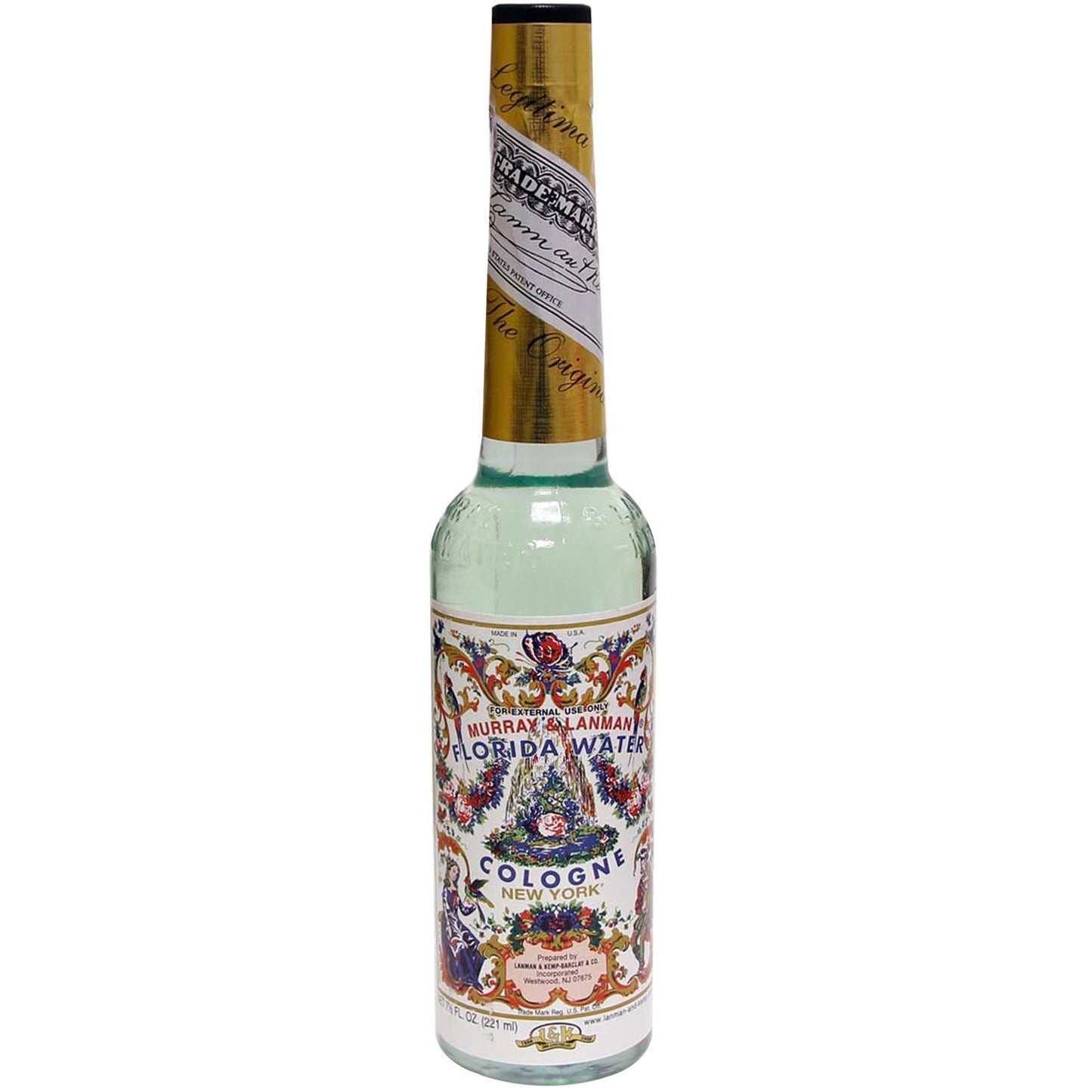 Florida Water, After Shave Cologne, Fresh, Clean Fragrance, 2-Pack of 7.5 FL Oz, Bottles.