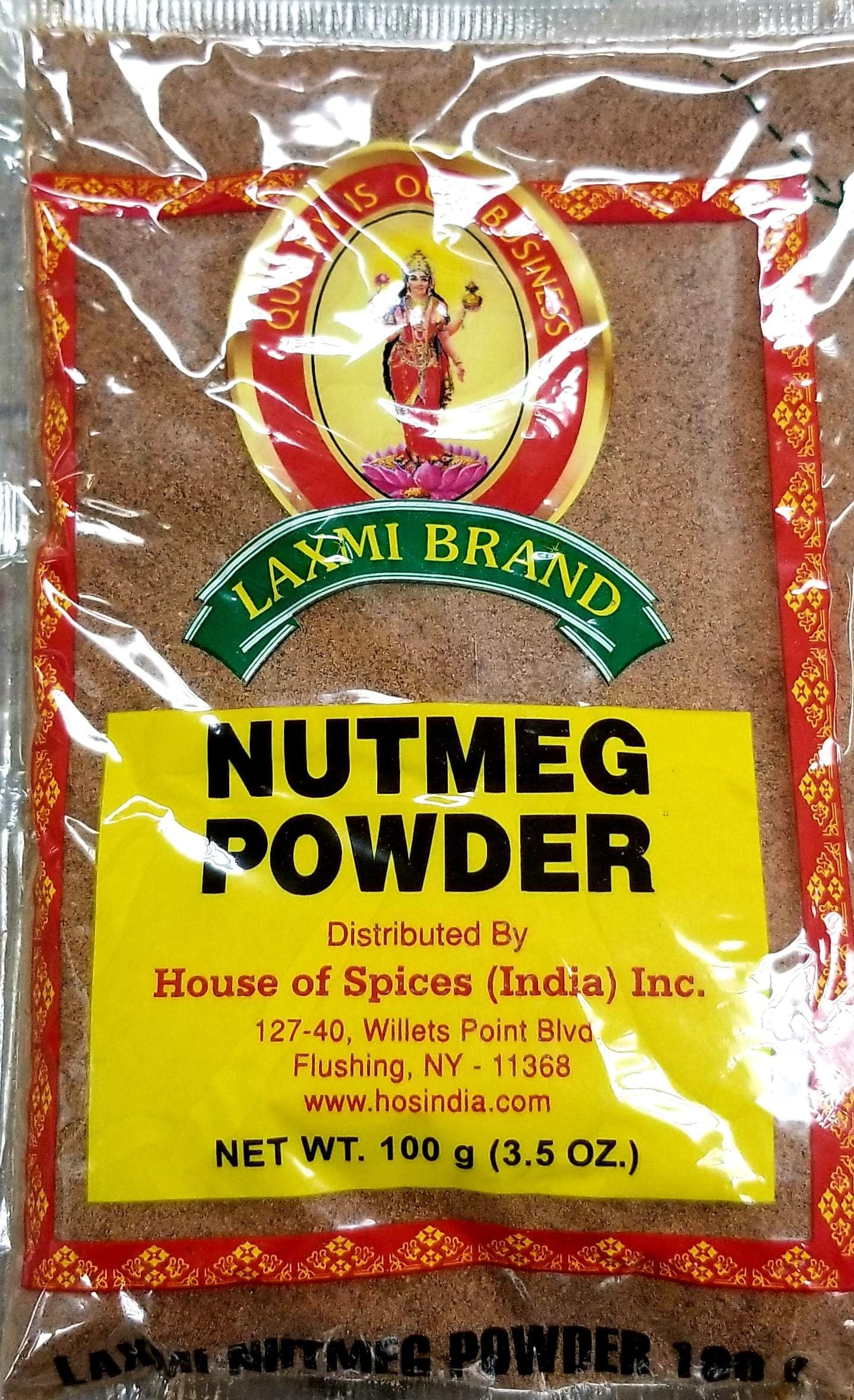 Laxmi Nutmeg Powder 3.5 Oz