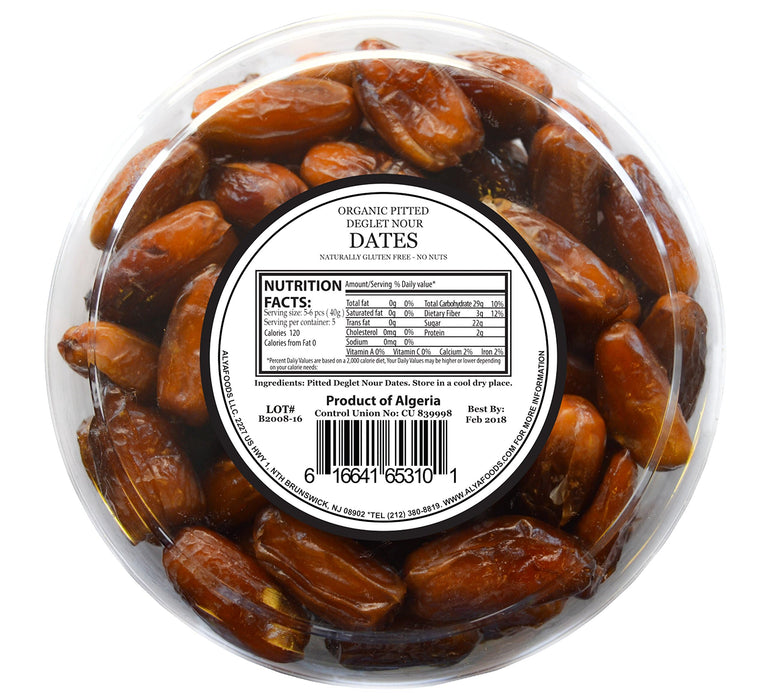 ALYA Organic Pitted Deglet Noor Dates 24 oz