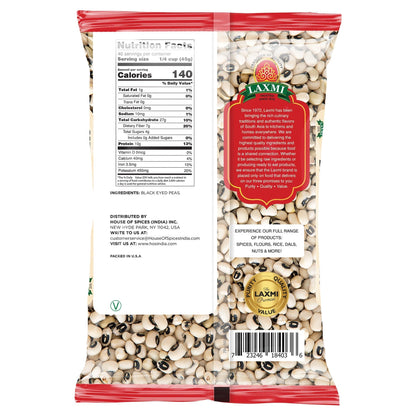 Laxmi Blackeyed Peas 4 lbs - Food / Masala / Dal