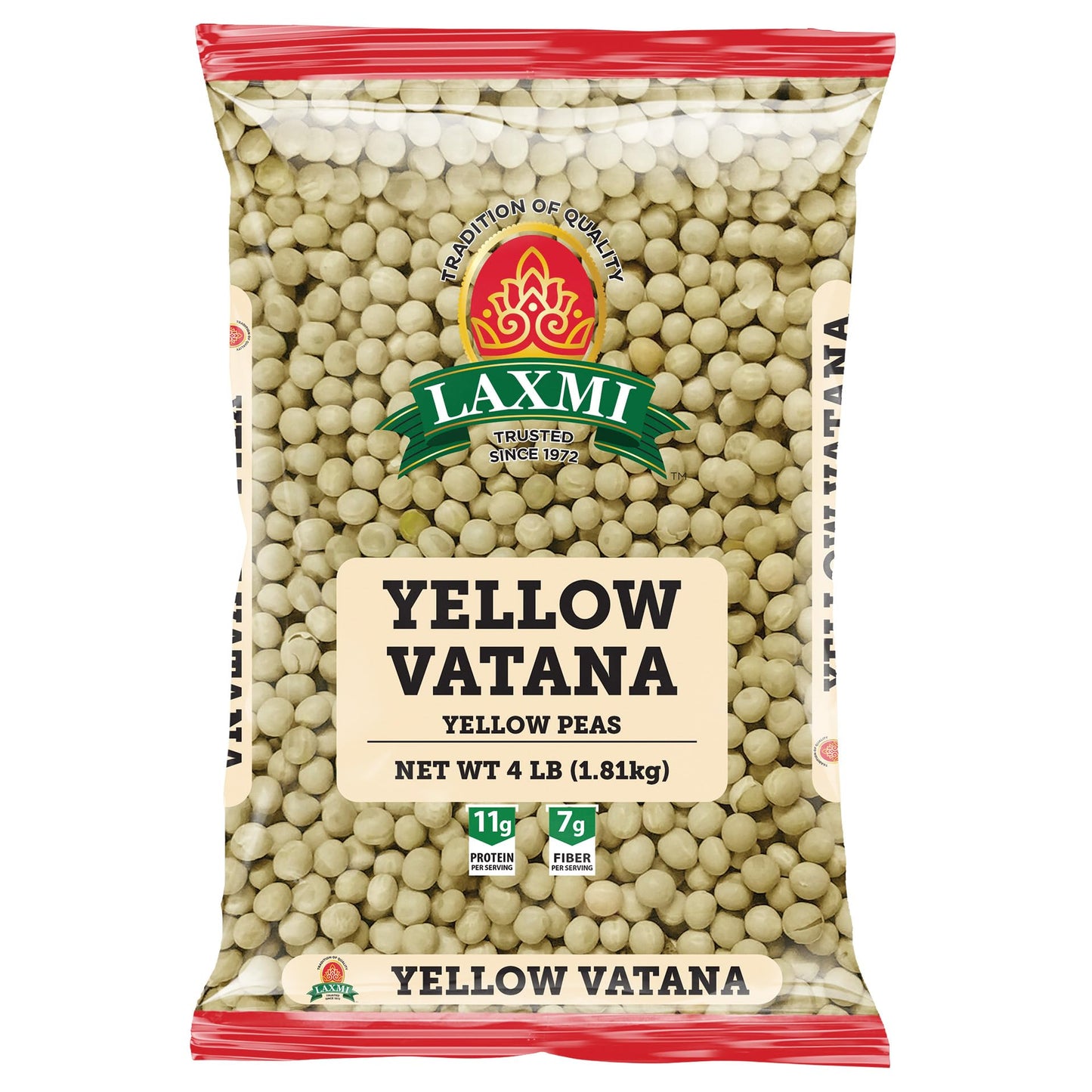 Laxmi Yellow Vatana 4 lbs