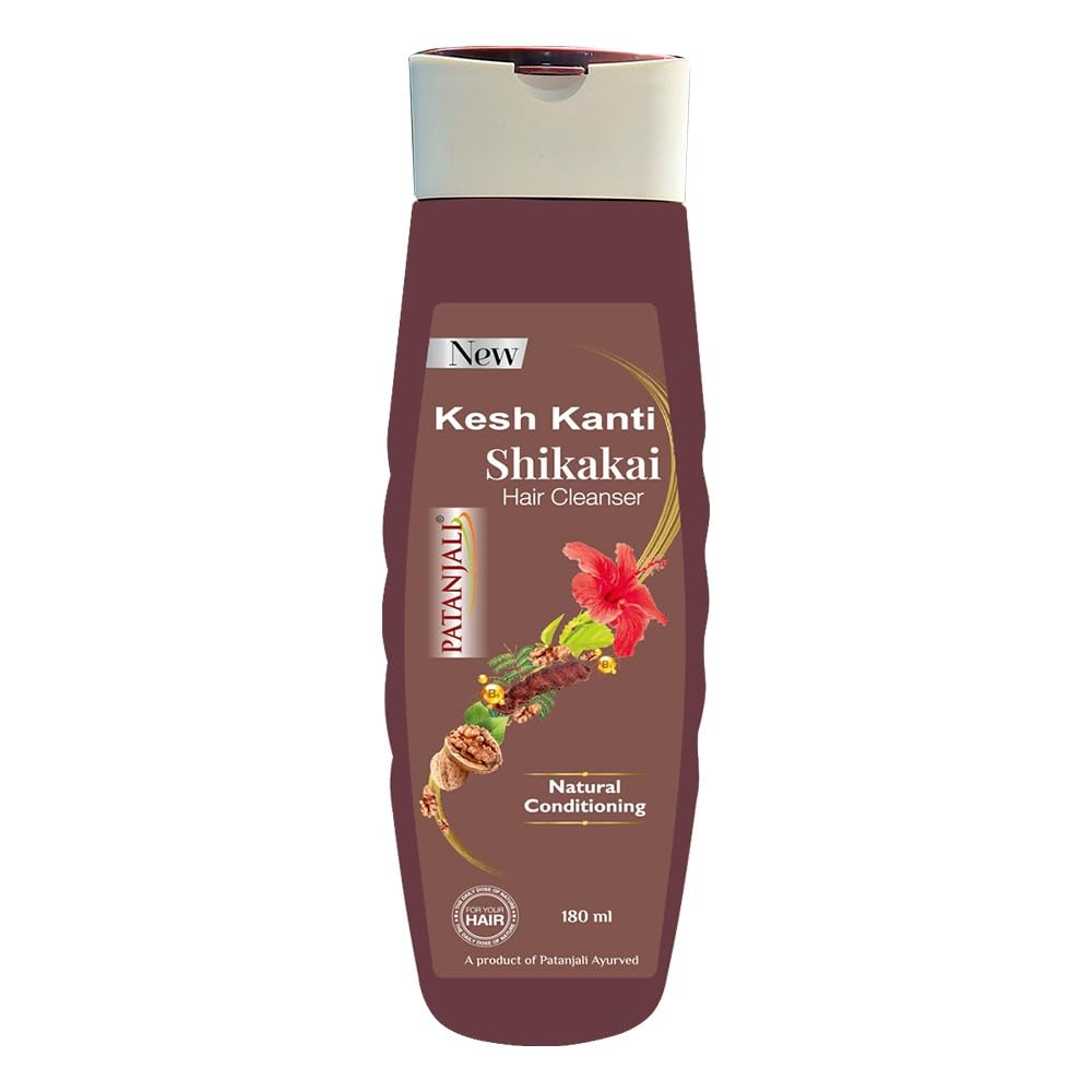 Patanjali Kesh Kanti w/ Shikakai Hair Cleanser Shampoo 200 Ml - Herbal Shampoo