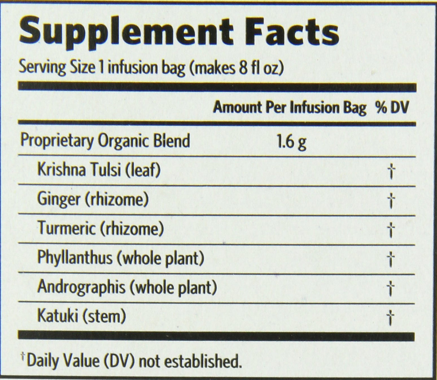 Organic India Tulsi Cleanse Herbal Tea - Holy Basil, Stress Relieving & Detoxifying, Immune Support, Adaptogen, Vegan, USDA Certified Organic, Non-GMO, Caffeine-Free - 18 Infusion Bags, 6 Pack