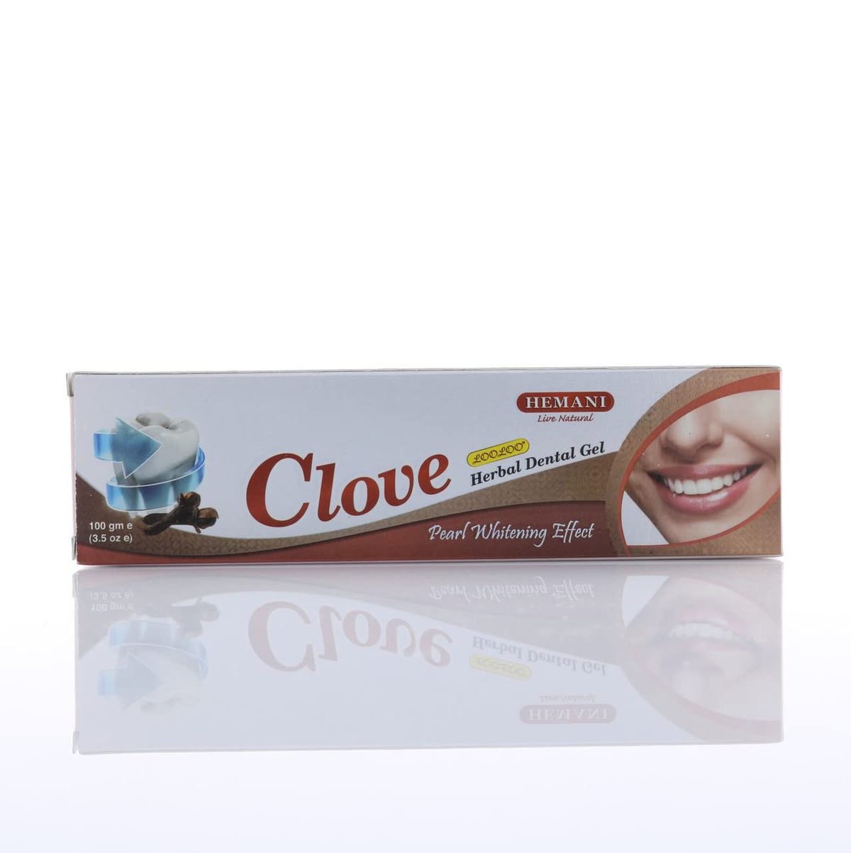 Clove Toothpaste 3.5 OZ (100g) I Whitening Effect with Clove, Mint and Liquorice I Strenghtens Gums I Fresh Breath